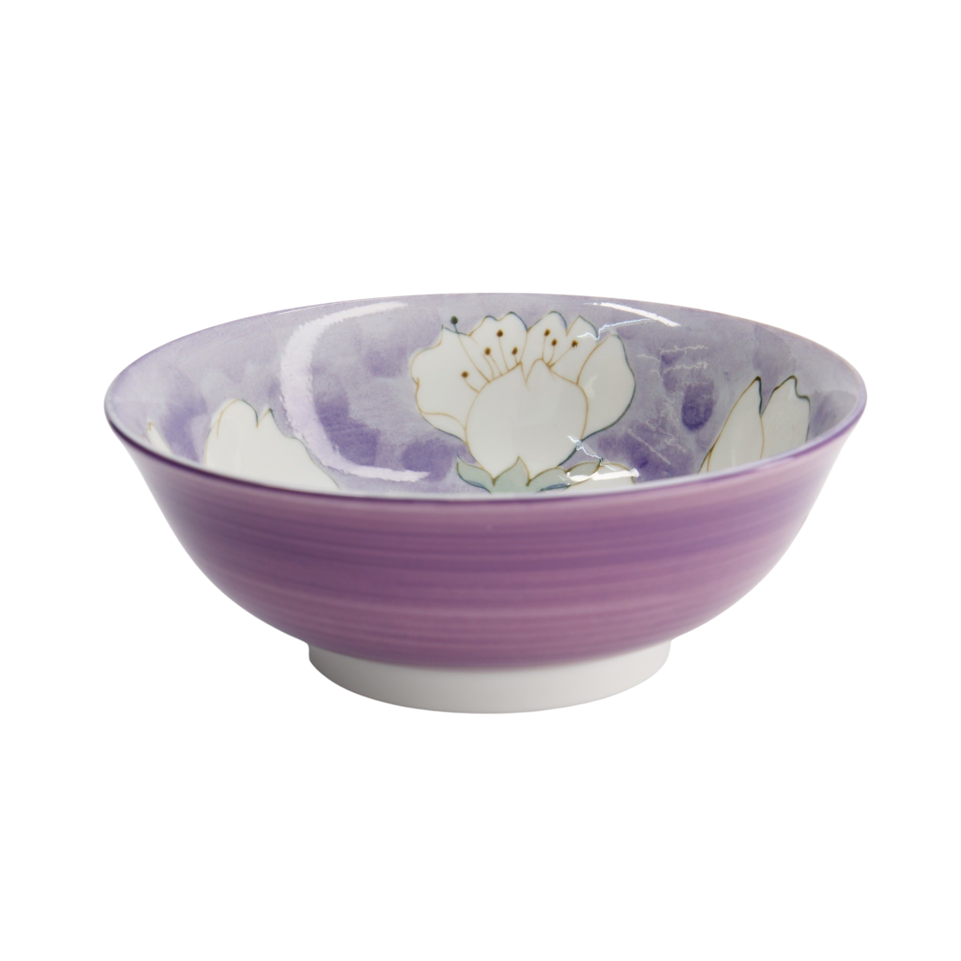 Sakura Ramen skål, lilla - Ø19,5 cm.